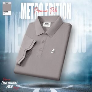 1pcs Luxury polo t-shirt (Ash)