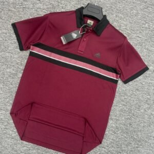 Ultra-Soft Sports Polo Shirt(Maroon)