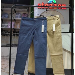 2 pcs classic formal pant(Navy,Khaki)