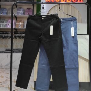 2 pcs classic formal pant(Black,Navy)
