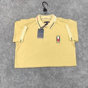 1 pcs Luxury polo t-shirt(Masterd Yellow)
